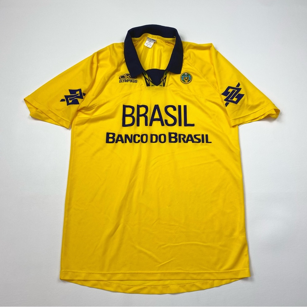 VTG 90’s 00’s Olympikus Brasil Soccer Jersey Size P or Medium